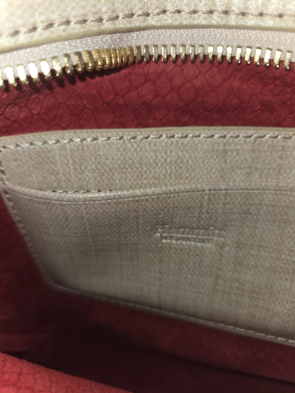 Hammitt Los Angeles Medium Tony Crossbody Bag – Woven Raffia & Tan Leather - Picture 8 of 9